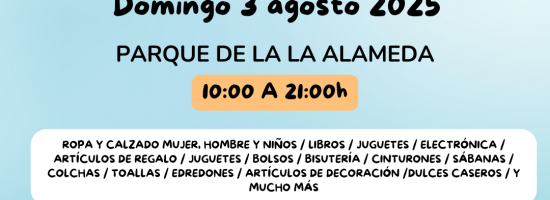 Cartel rastrillo agosto (Tu historia)