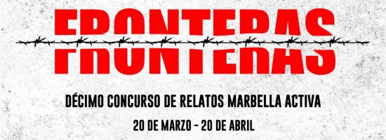 Cartel X Concurso de relatos Marbella Activa